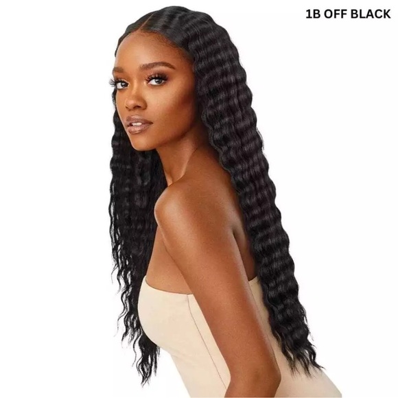 outre Other - Outre Melted Hairline Lace Front Wig - Lilyana 1B Black
